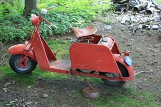 vintage motor scooters